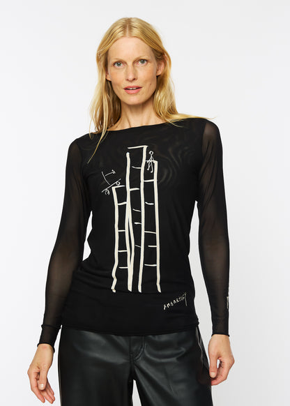 Ascend - Florence Double Sheer Top (DTF)