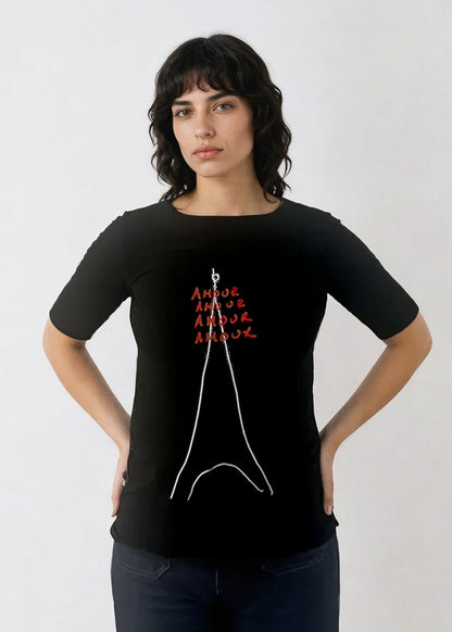 Amour - Florence Short Sleeve Top