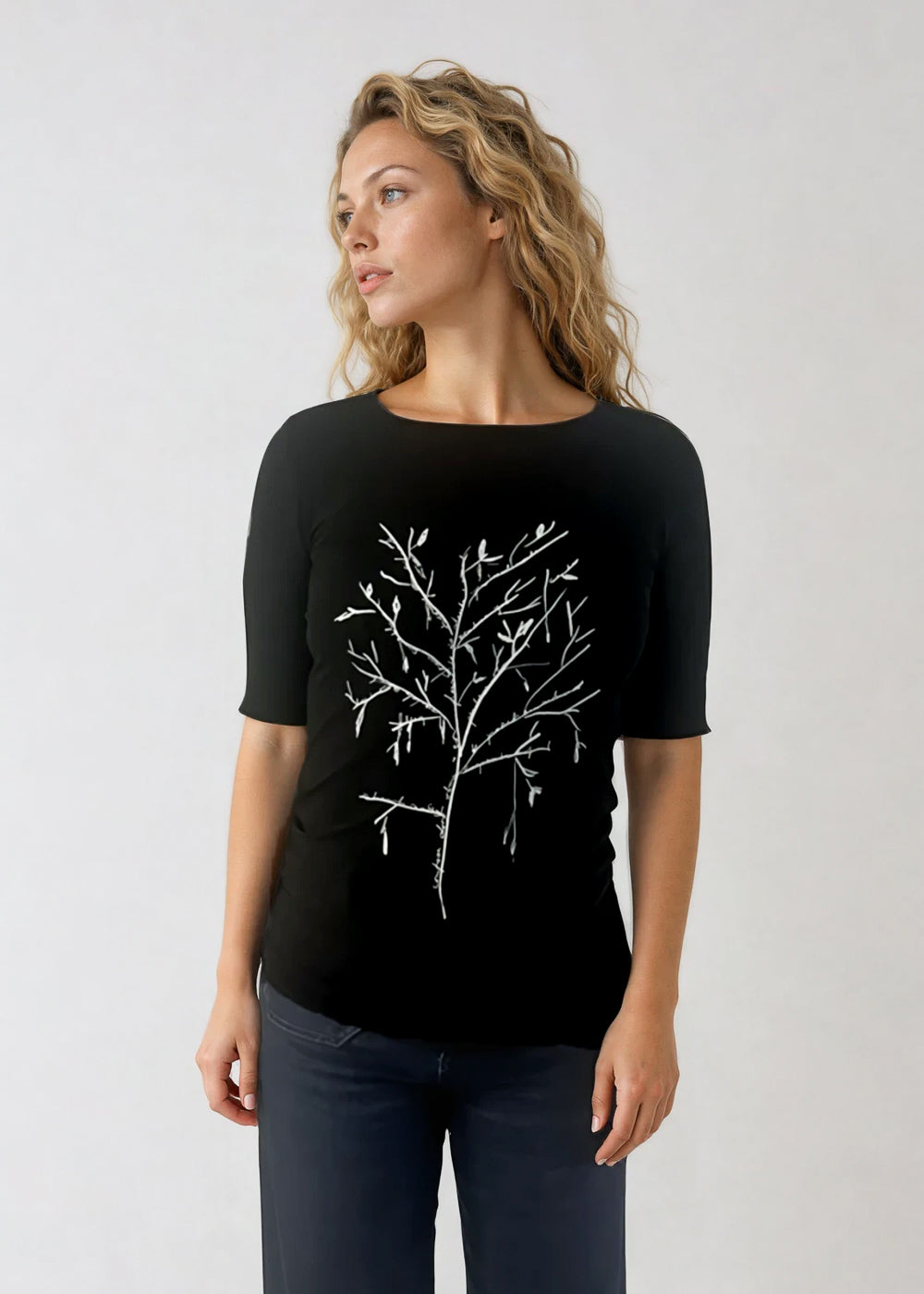 Au Naturel - Florence Short Sleeve Top