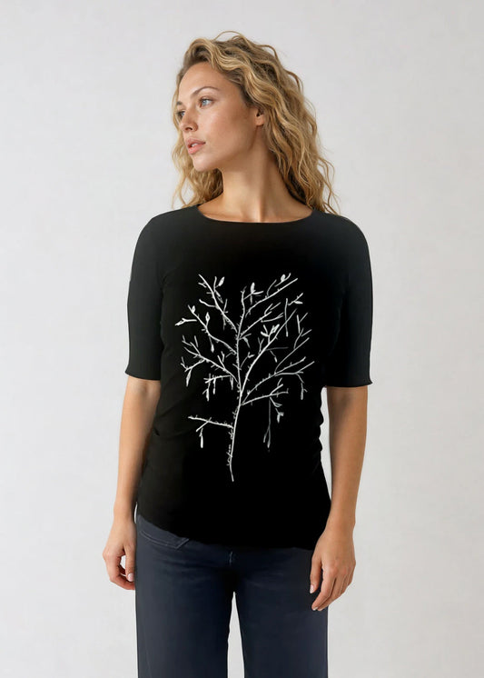 Au Naturel - Florence Short Sleeve Top
