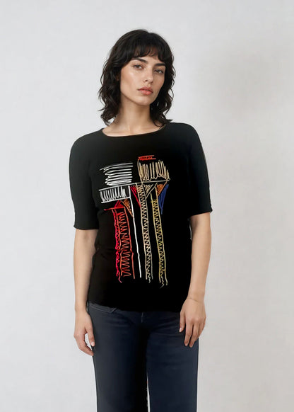 Joie de Vivre - Florence Short Sleeve Top