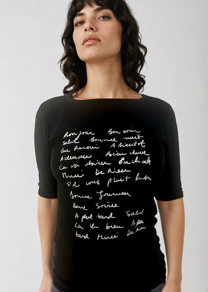 Parlez-Vous - Florence Short Sleeve Top