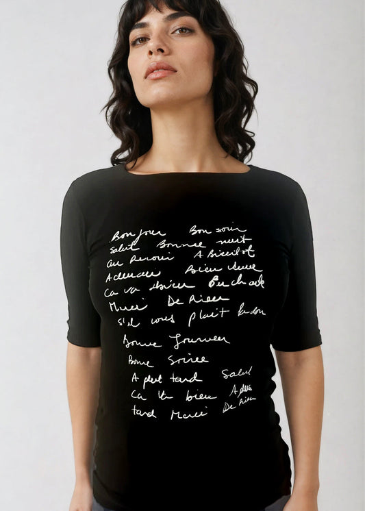 Parlez-Vous - Florence Short Sleeve Top