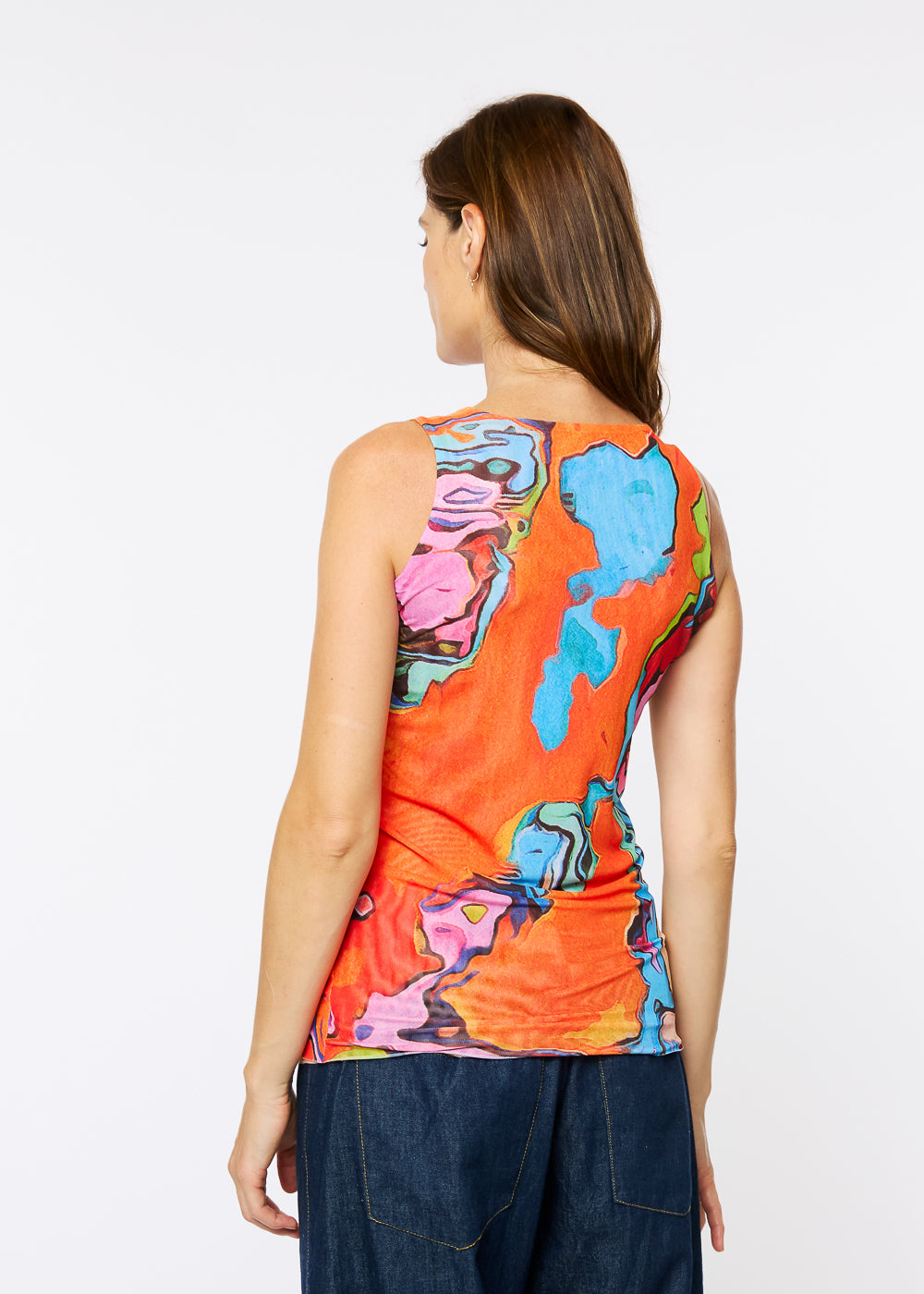 Wake Up - Florence Mesh Tank Top - In Stock