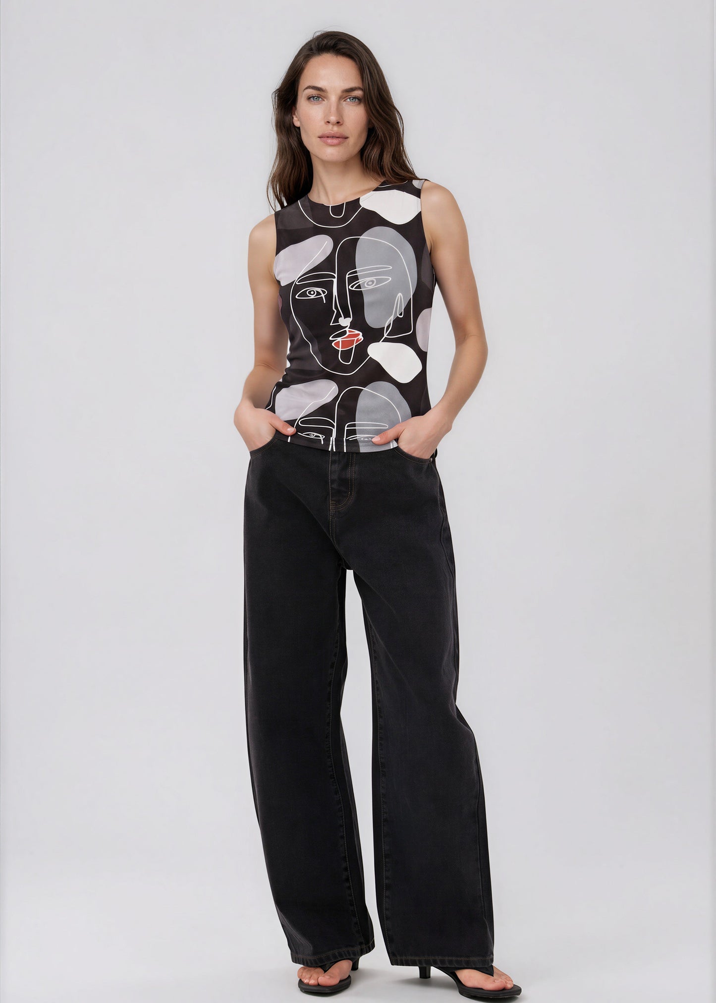 C'est Moi - Florence Mesh Tank Top