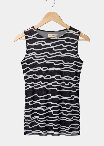 In Waves - Florence Mesh Tank Top