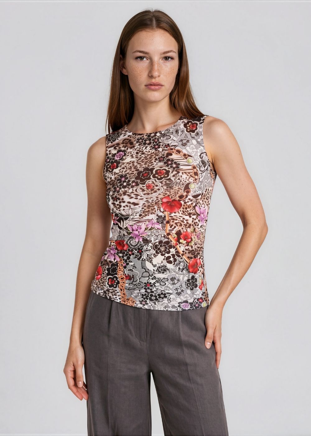 Pretty Wild - Florence Mesh Tank Top