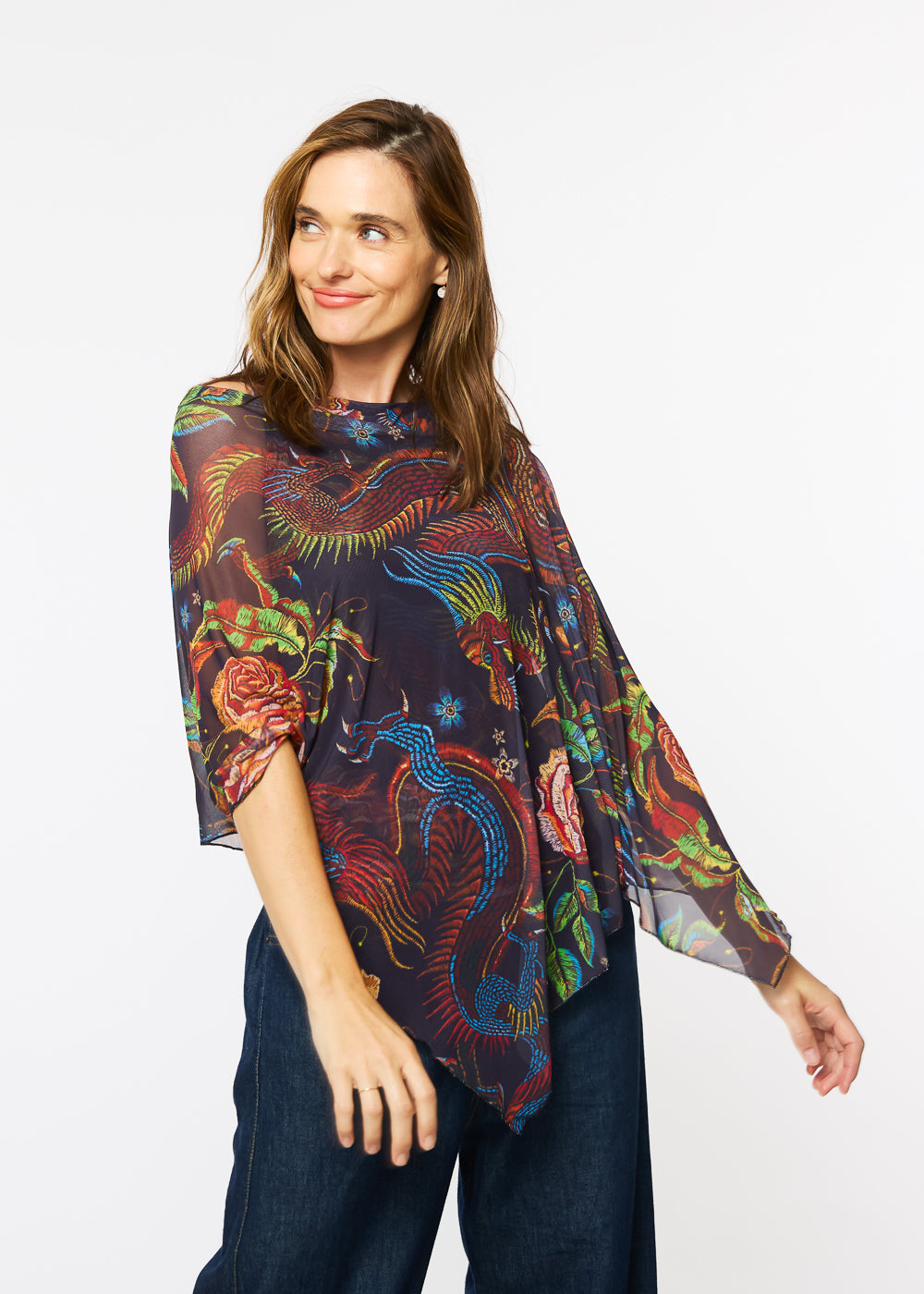 Mila Ponshawl in Dragon Rose