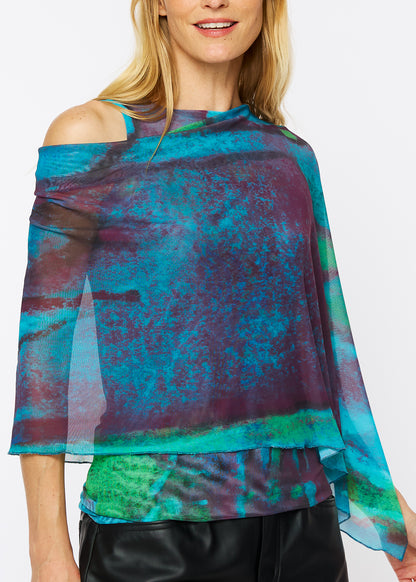 Mila Ponshawl in Blue Lagoon
