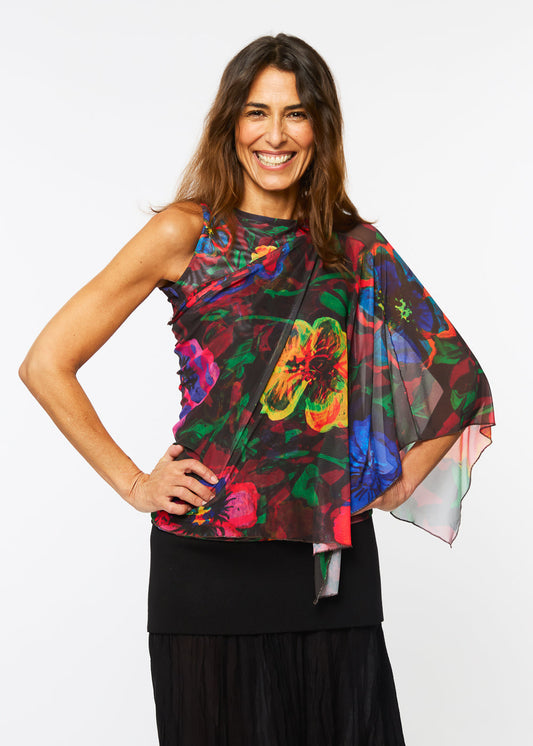 Mila Ponshawl in Velvet Bloom - In Stock
