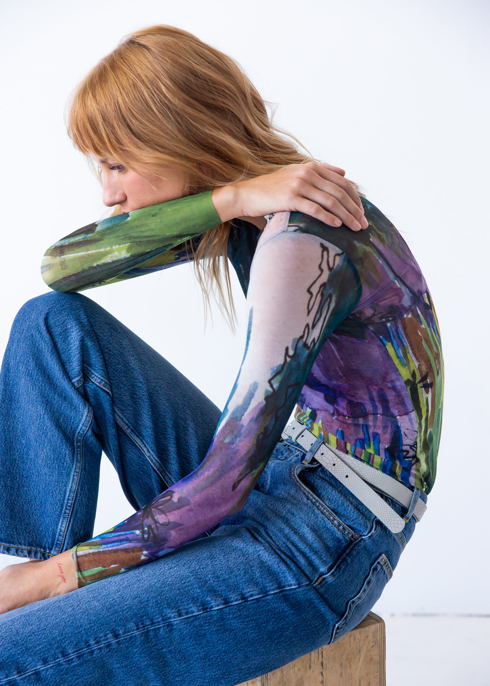 Daydream - NudiTee Sheer Top - In Stock