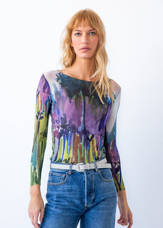 Daydream - NudiTee Sheer Top - In Stock