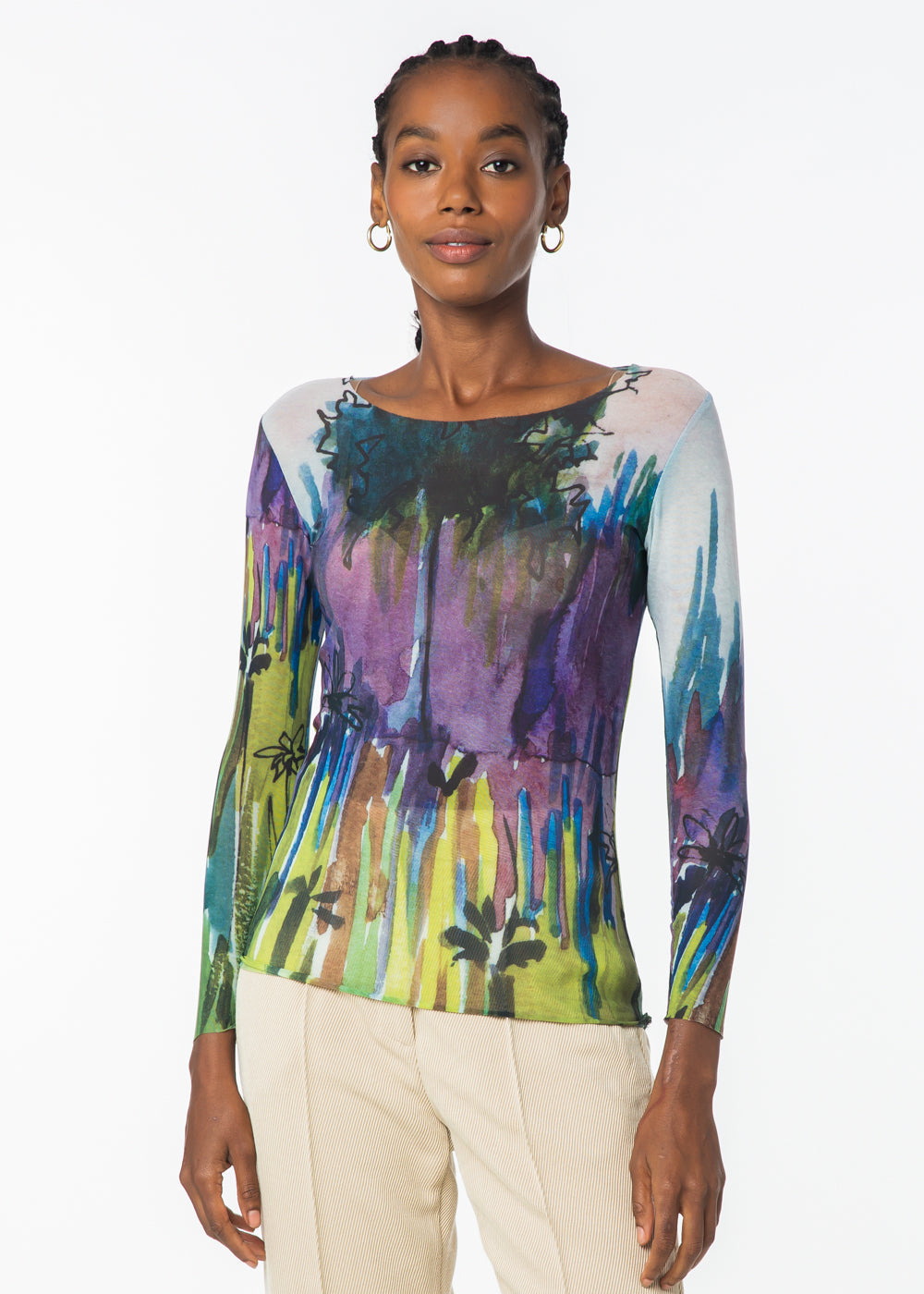 Daydream - NudiTee Sheer Top - In Stock