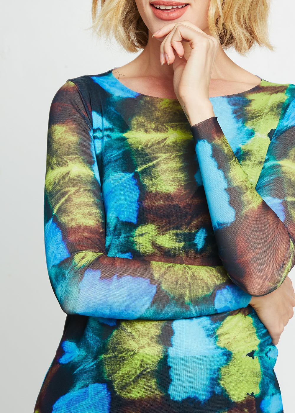 Color Therapy - NudiTee Sheer Top - In Stock
