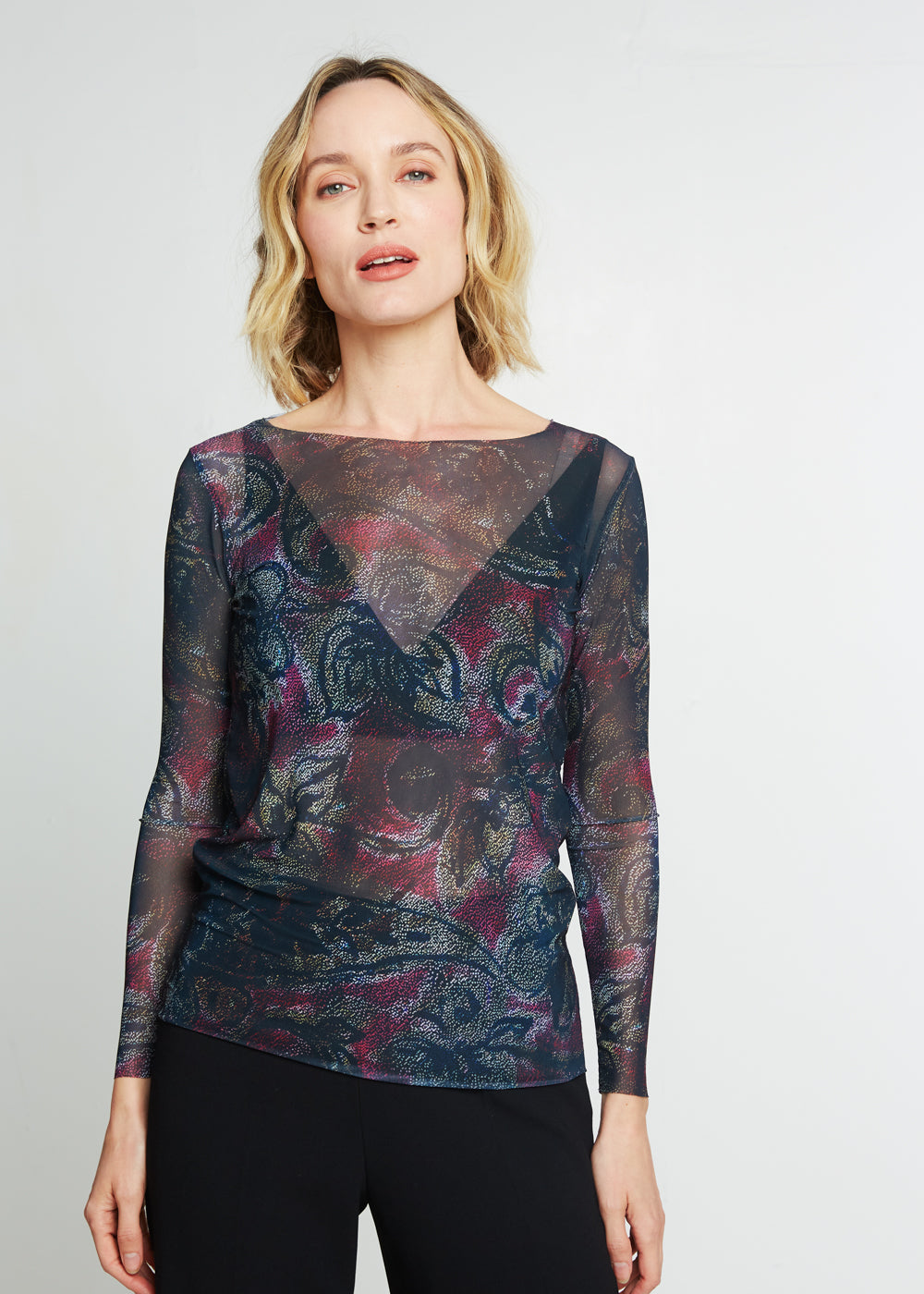 Velvety - NudiTee Sheer Top