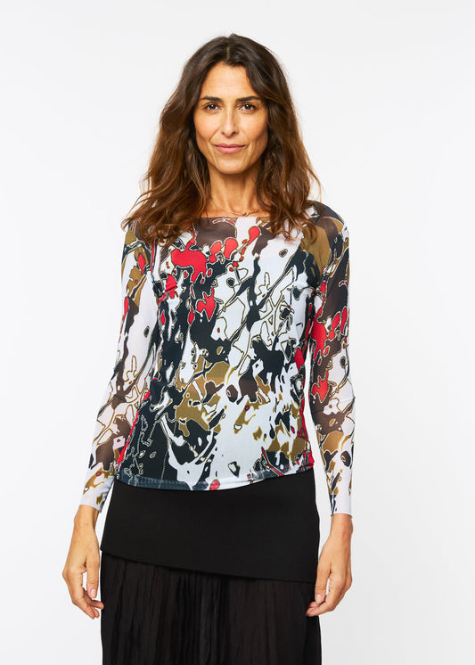 Drama - NudiTee Sheer Top - In Stock