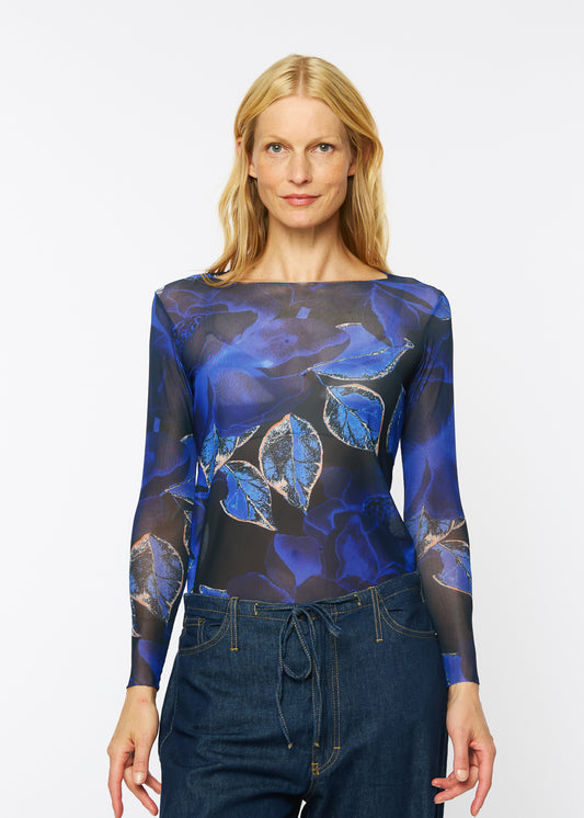 Feeling Blue - NudiTee Sheer Top