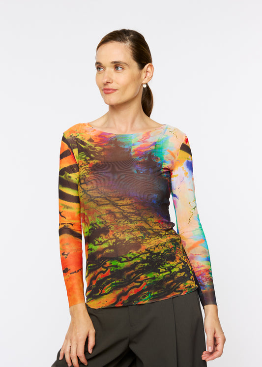 Inner Fire - NudiTee Sheer Top