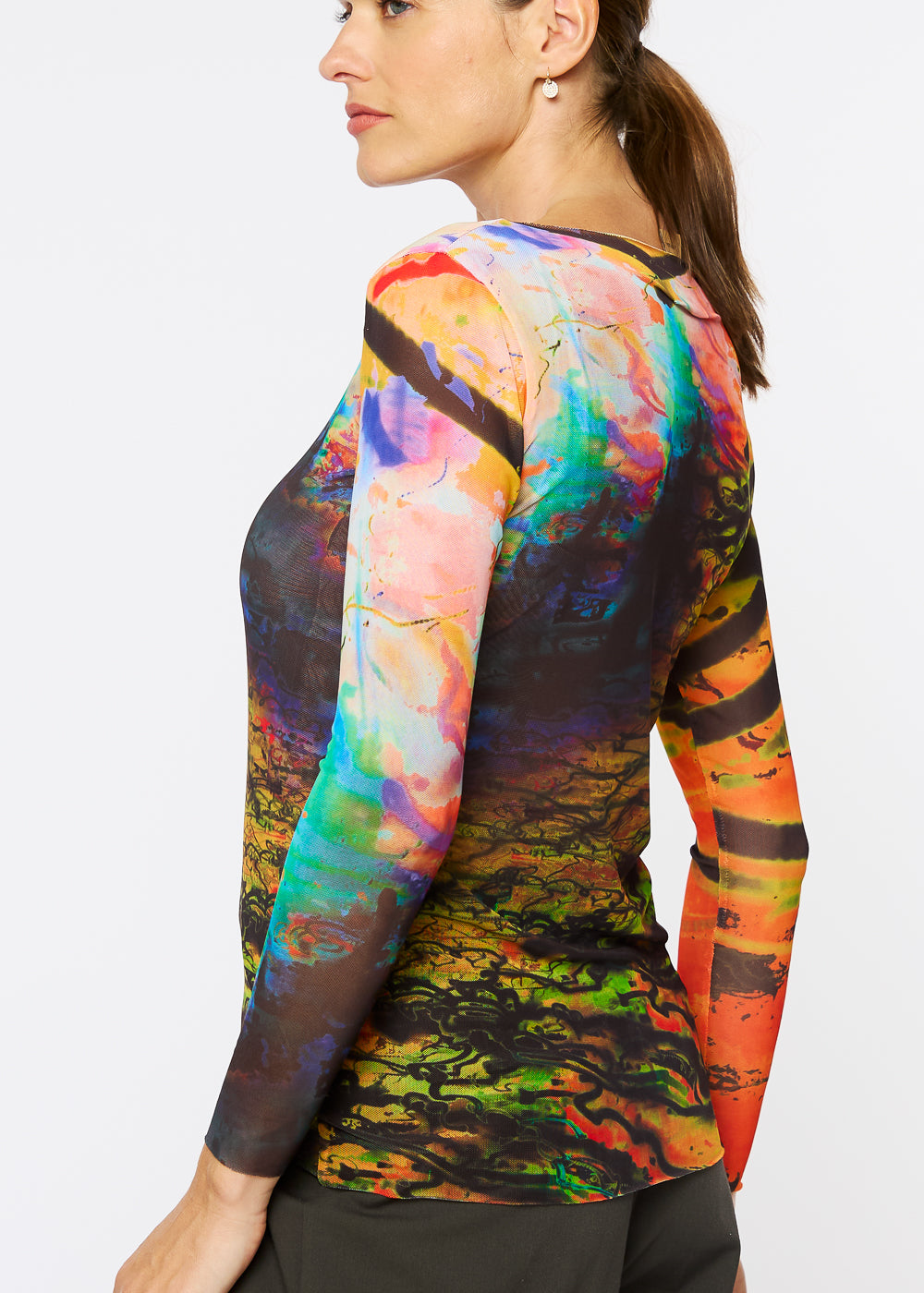 Inner Fire - NudiTee Sheer Top