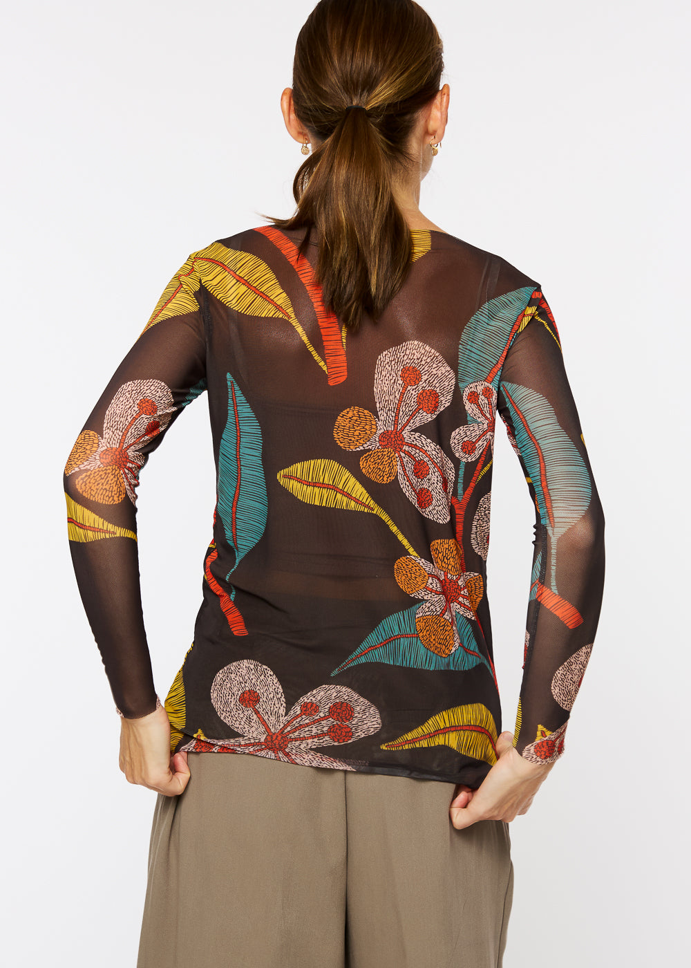 Folk Garden - NudiTee Sheer Top