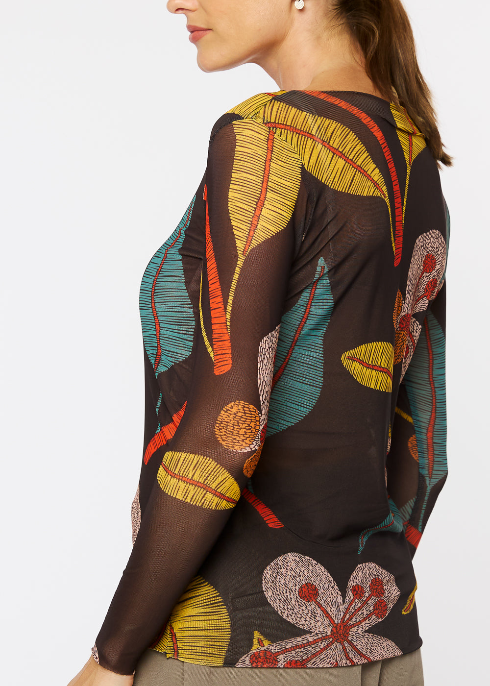 Folk Garden - NudiTee Sheer Top