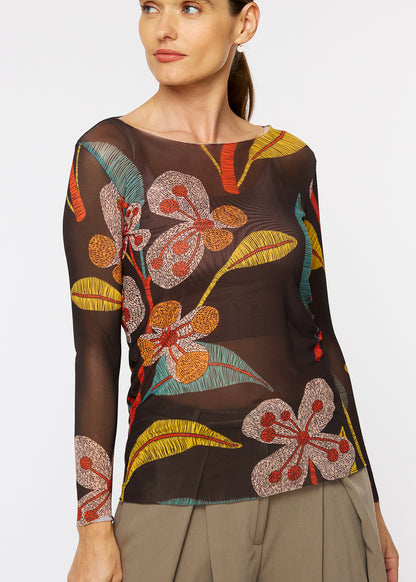 Folk Garden - NudiTee Sheer Top