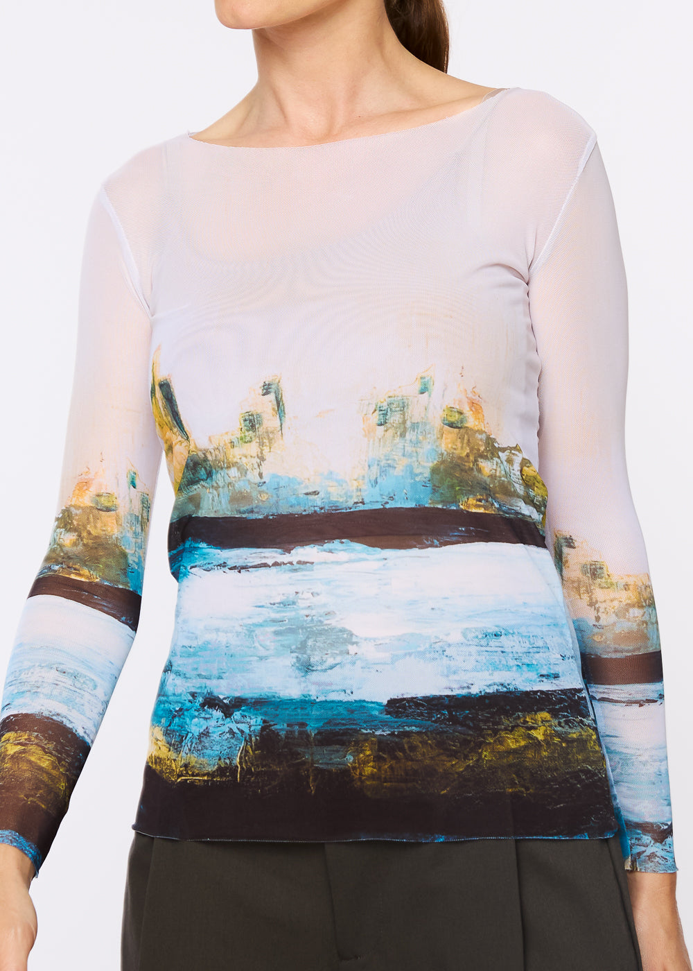 Saint-Michel - NudiTee Sheer Top