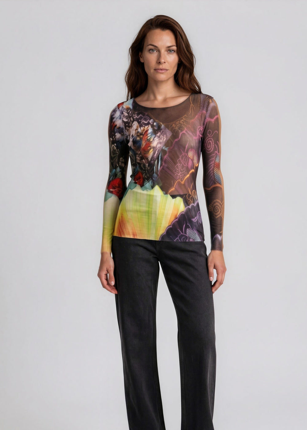 Sevilla - NudiTee Sheer Top