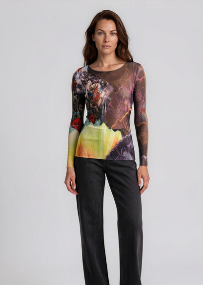 Sevilla - NudiTee Sheer Top