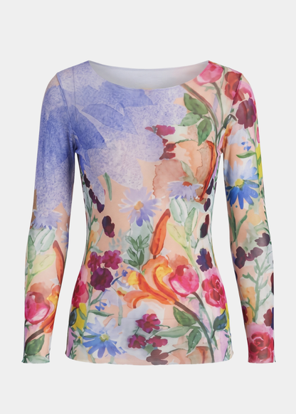 Cottage Garden - NudiTee Sheer Top