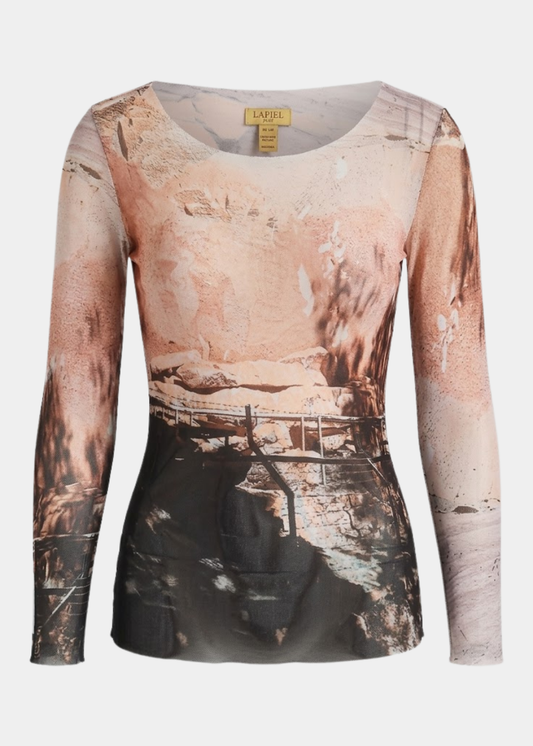 Serene - NudiTee Sheer Top