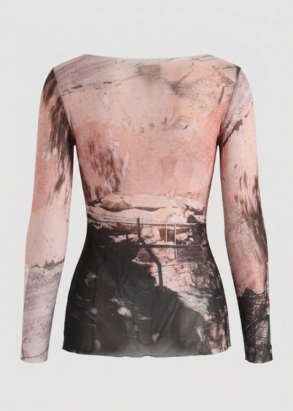 Serene - NudiTee Sheer Top
