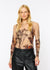 Nudi Ink Mesh Top
