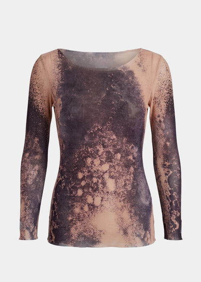 Twilight - Nudi Ink Mesh Top