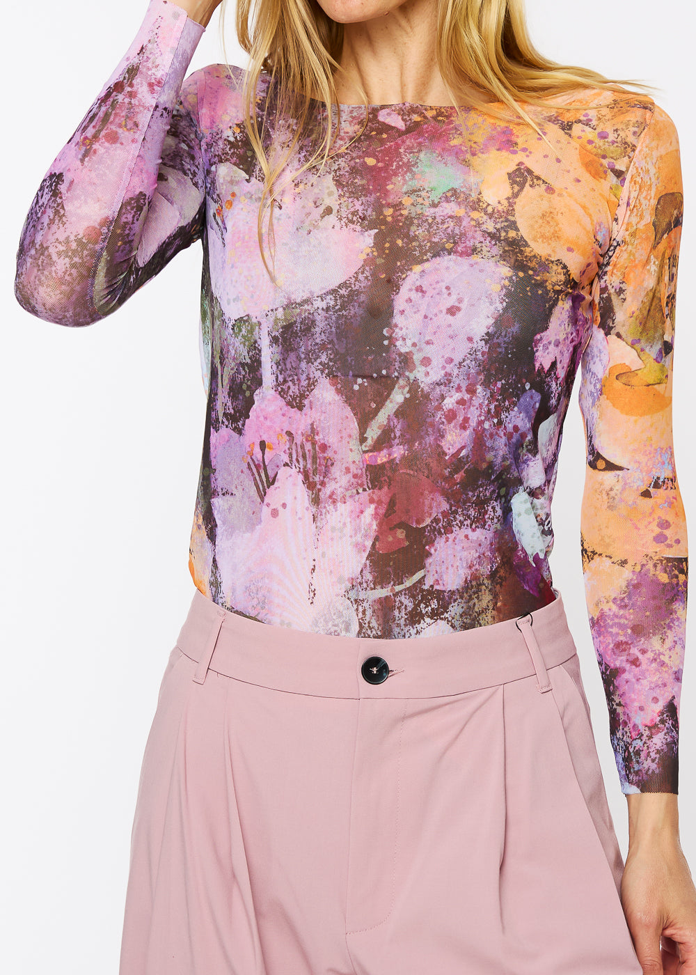 Abloom - NudiTee Sheer Top