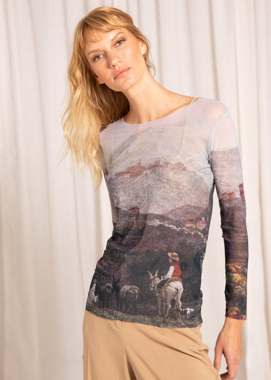 Pastoral - NudiTee Sheer Top