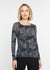 Foliage Second Skin Raw Edge Top - In Stock